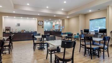 Free daily on-the-go breakfast