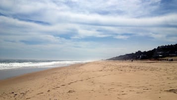 On the beach
