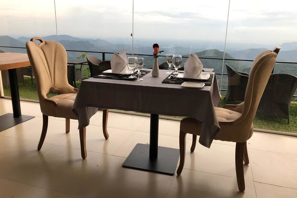 Couples dining