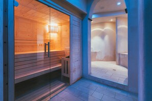 Sauna, bañera de hidromasaje, baño turco, baño turco/hammam 