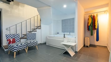 Chambre Romantique, bain à remous | Bain à remous privé