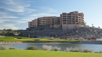 Front of property – evening/night