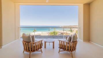 Deluxe Apartment, 3 Bedrooms, Jetted Tub, Ocean View | Pemandangan dari bilik