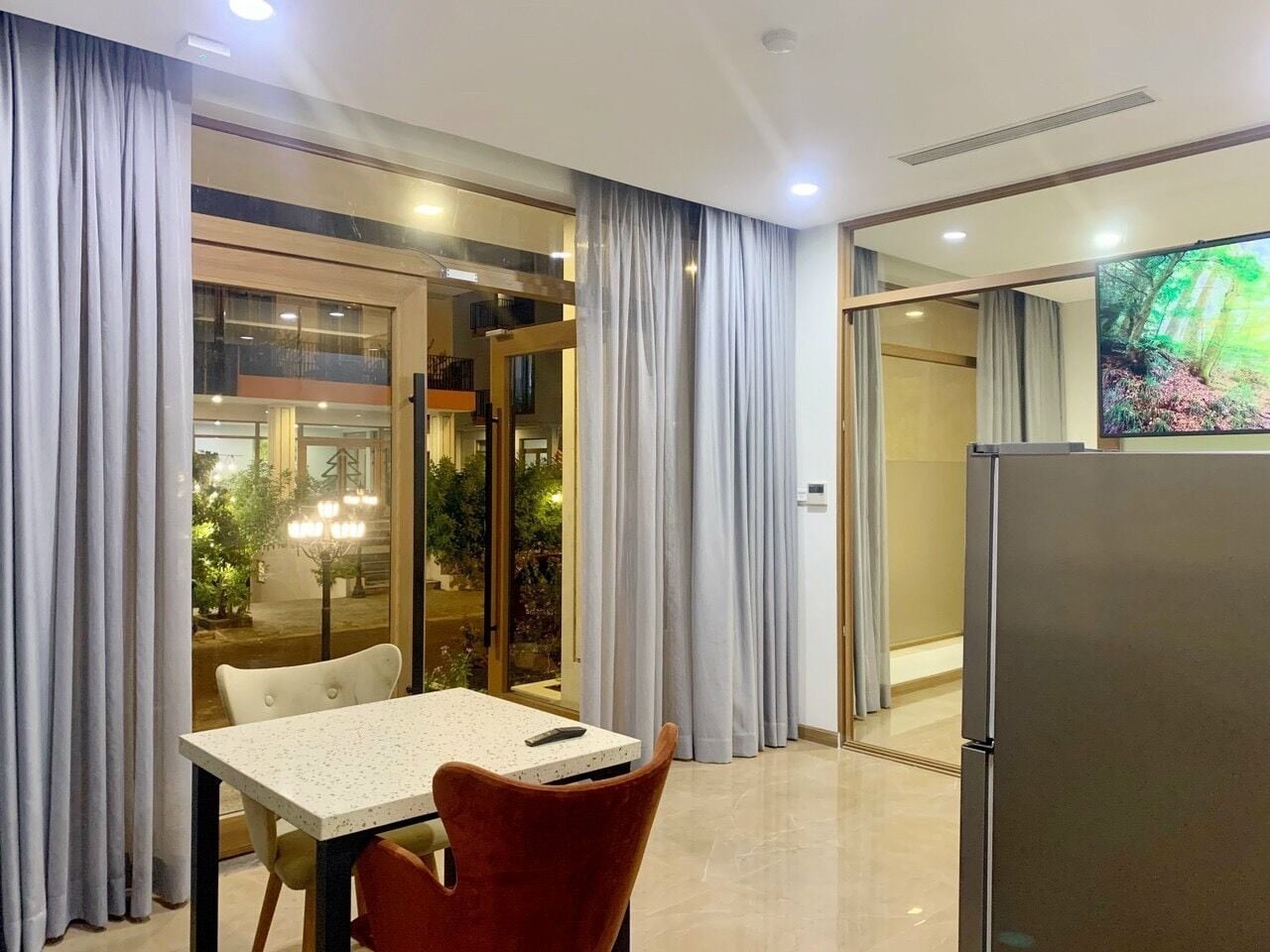 Fassade der Unterkunft