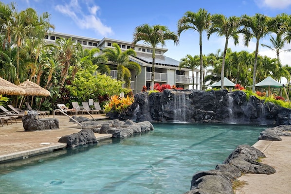 Outdoor pool, a heated pool - Full Ocean View, Great For Whale Watching (Princeville)