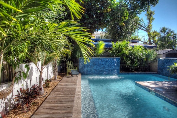 Una piscina climatizada