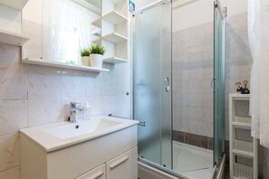 Dusche, Handtücher