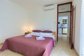 1 sovrum, gratis wi-fi och sängkläder