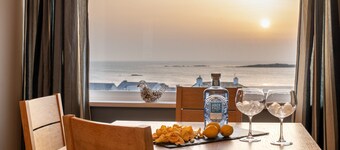 Bay View - en 2-roms leilighet som sover 4 gjester i 2 soverom