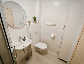 Dusche, Handtücher