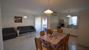 Apartment, 2 Bedrooms | Living area | Flat-screen TV - Apartment Mira (Malinska-Dubasnica)