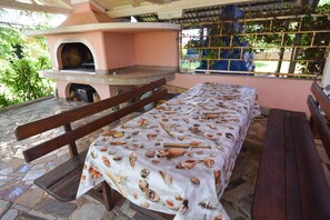 Aire de pique-nique/barbecue