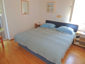 2 quartos, Wi-Fi de cortesia, roupa de cama