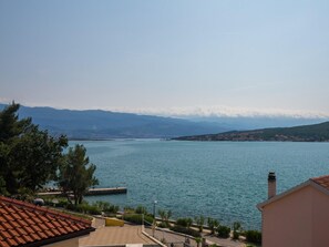 Apartment, 2 Bedrooms, Sea View (383 - 2.kat) | Balcony view - Apartments Josip near Beach (Dobrinj)