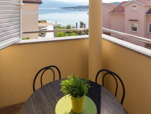 Appartement, 2 chambres, balcon (382 - 1.kat) | Vue du balcon