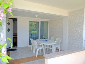 Apartment, 1 Bedroom, Terrace (151 - br.3) | Terrace/patio - Apartments Vlado (Malinska-Dubasnica)