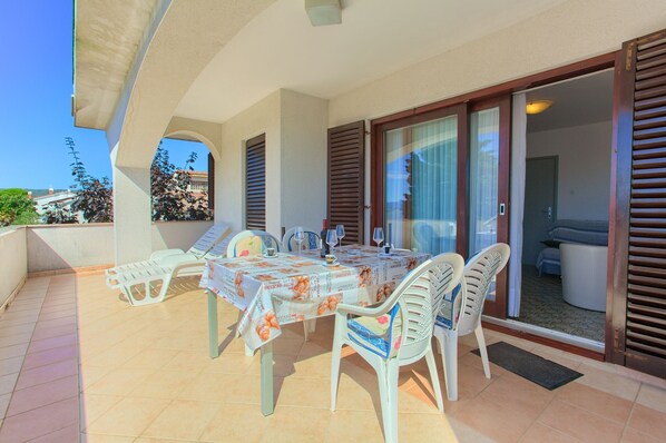 Apartment, 2 Schlafzimmer (397 - A1) | Terrasse/Patio