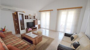 Apartment, 2 Bedrooms, Sea View | Living room | Flat-screen TV - Apartments Gabrijel (Malinska-Dubasnica)