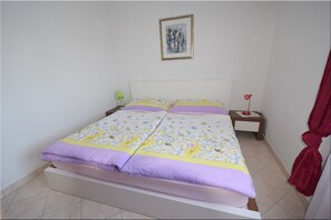 Apartment, 2 Bedrooms, Sea View | 2 bedrooms, free cots/infant beds, free WiFi, bed sheets - Apartments Gabrijel (Malinska-Dubasnica)