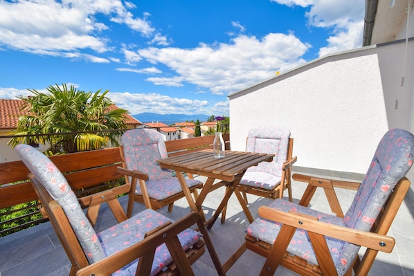 Apartment, 2Â Schlafzimmer (192) | Balkon