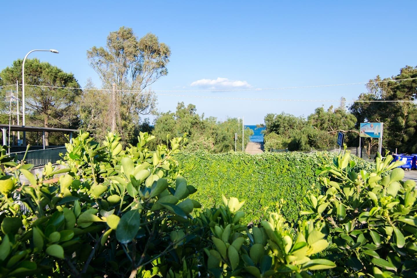 Enceinte de l’hébergement