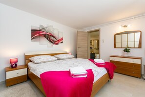 Apartment, 1 Bedroom | 1 bedroom, iron/ironing board, free WiFi, bed sheets - Apartment Sanja with terrace - Malinska (Malinska-Dubasnica)