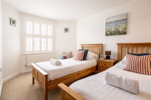 3 bedrooms, iron/ironing board, travel cot, free WiFi