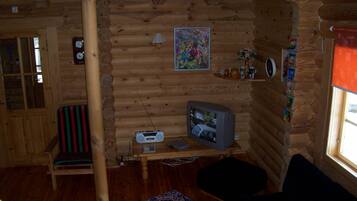 Tv och eldstad