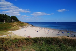 Plage à proximité, chaise longue