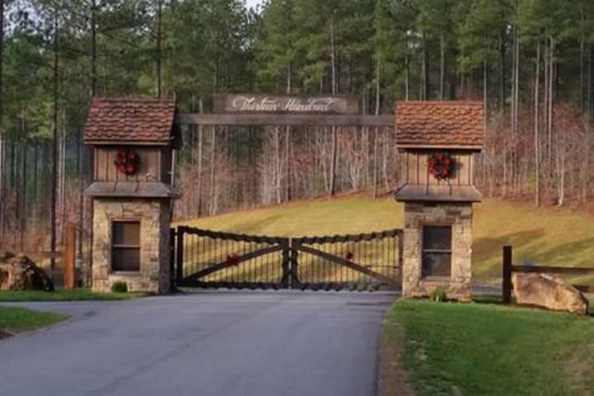 Enceinte de l’hébergement