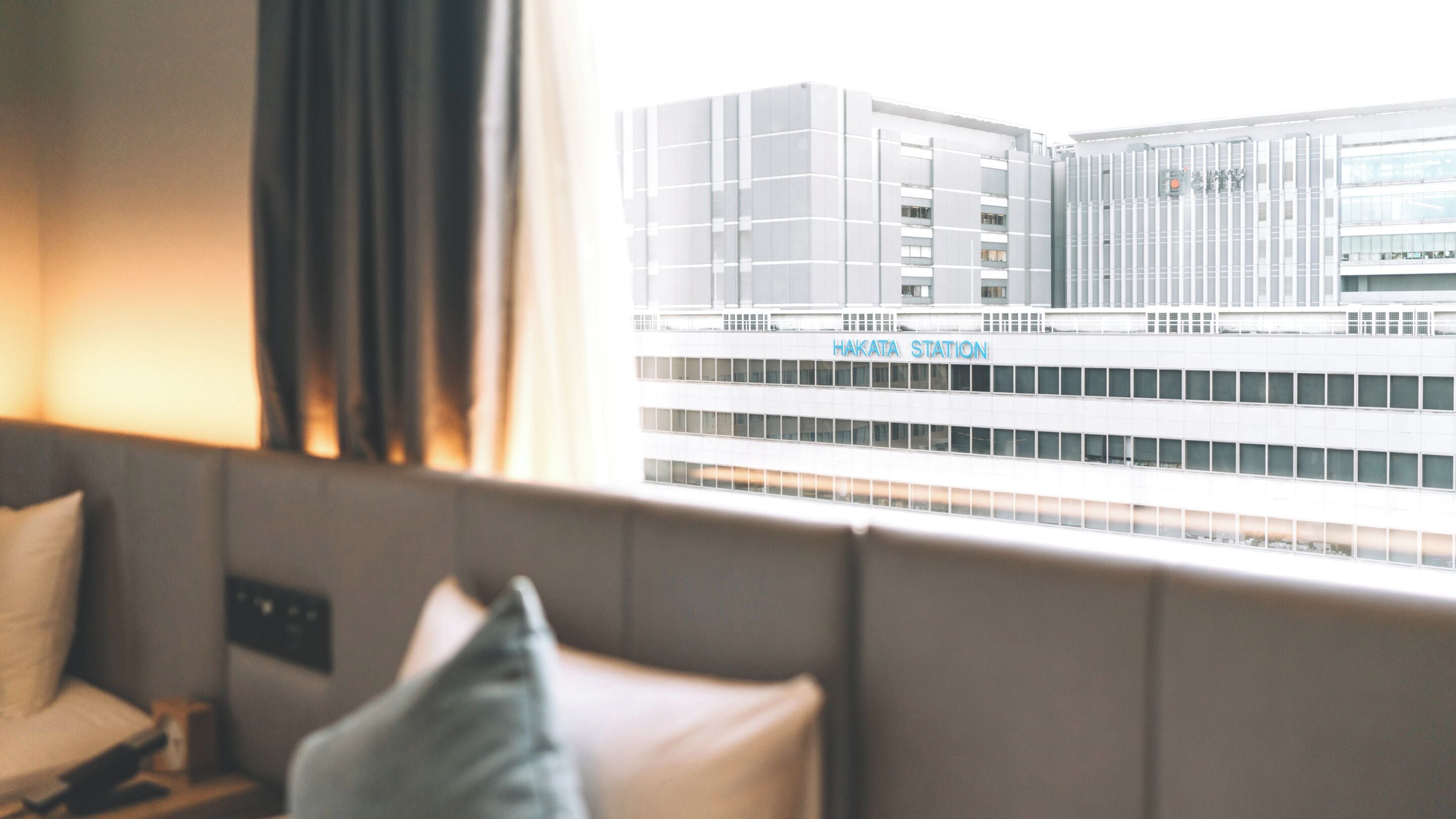 [Non-smoking] Deluxe Twin Room A | Premium bedding, down comforters, blackout drapes, free WiFi