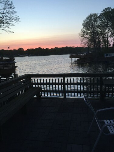 Home on Lake Shafer with 120 Ft Waterfront