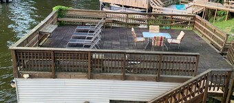 Home on Lake Shafer with 120 Ft Waterfront