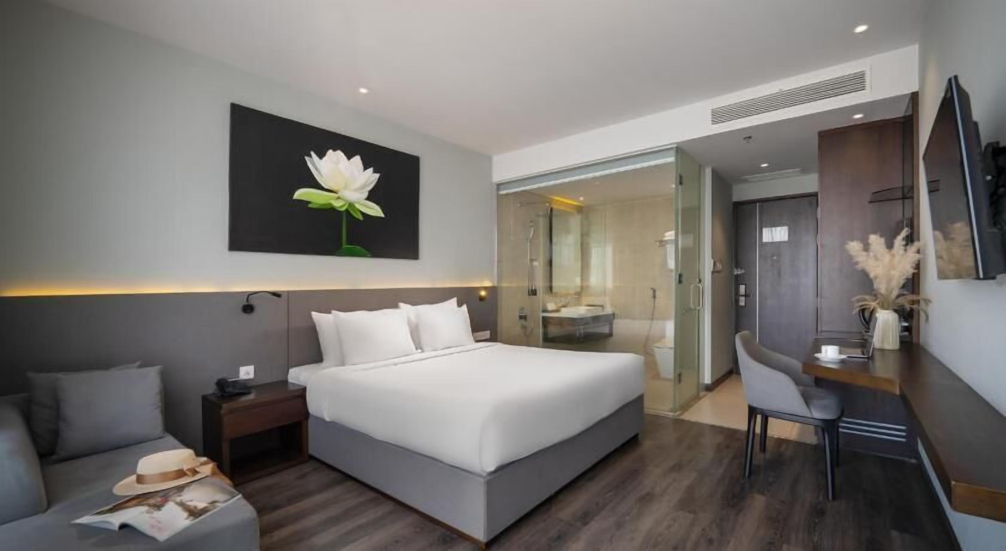 Sábanas de algodón egipcio, ropa de cama de alta calidad, minibar