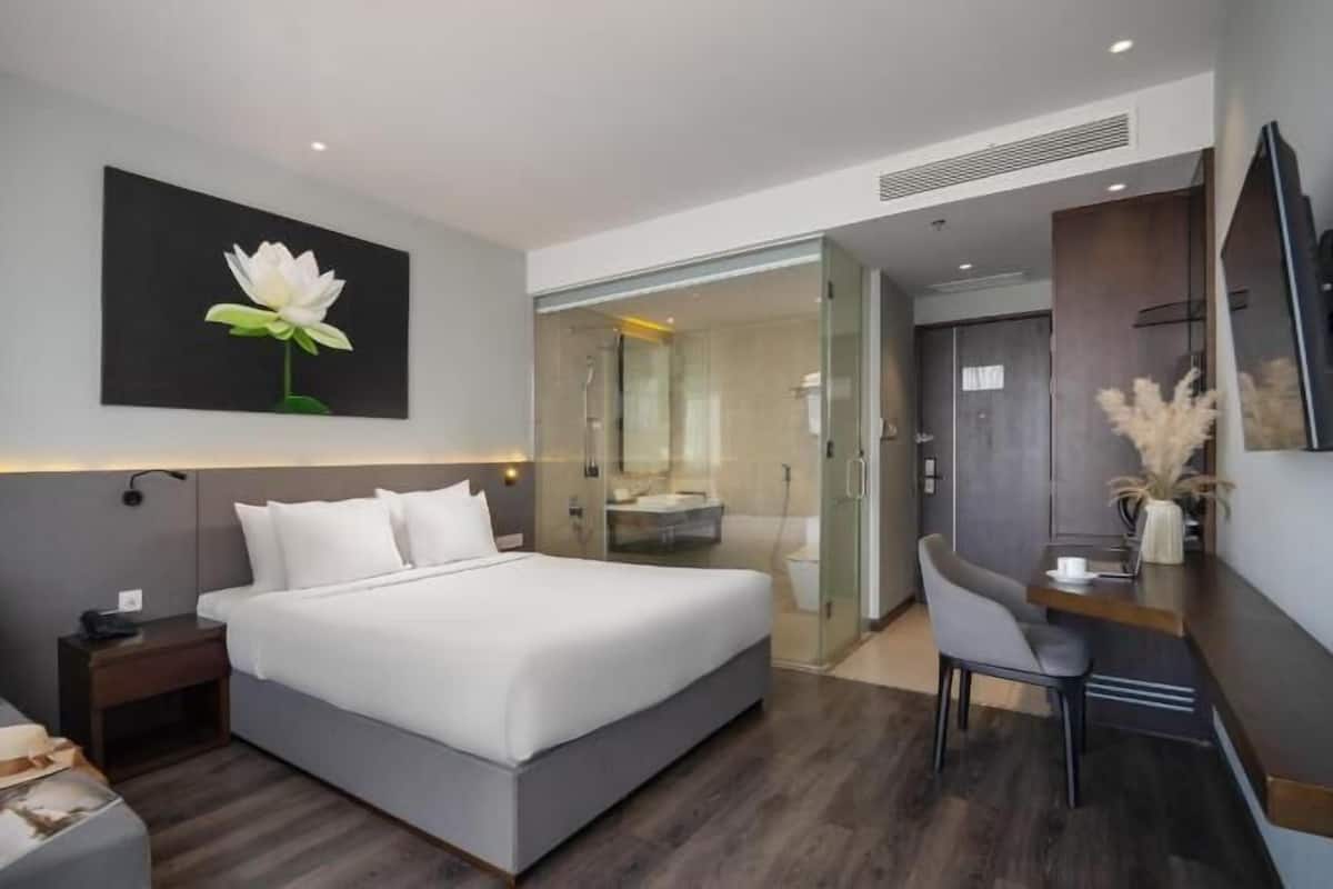 Sábanas de algodón egipcio, ropa de cama de alta calidad, minibar