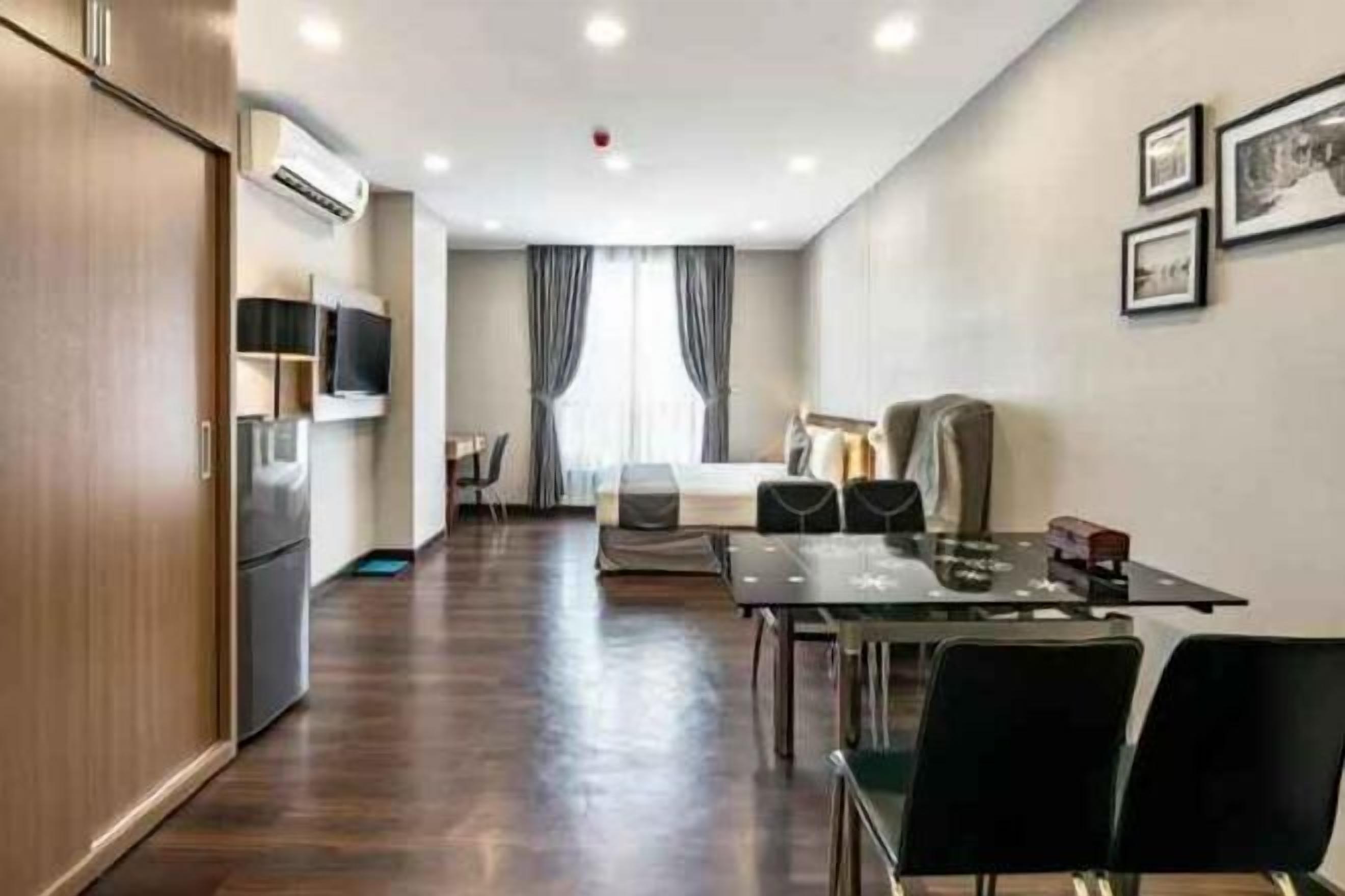 1 slaapkamer, een minibar, een kluis op de kamer