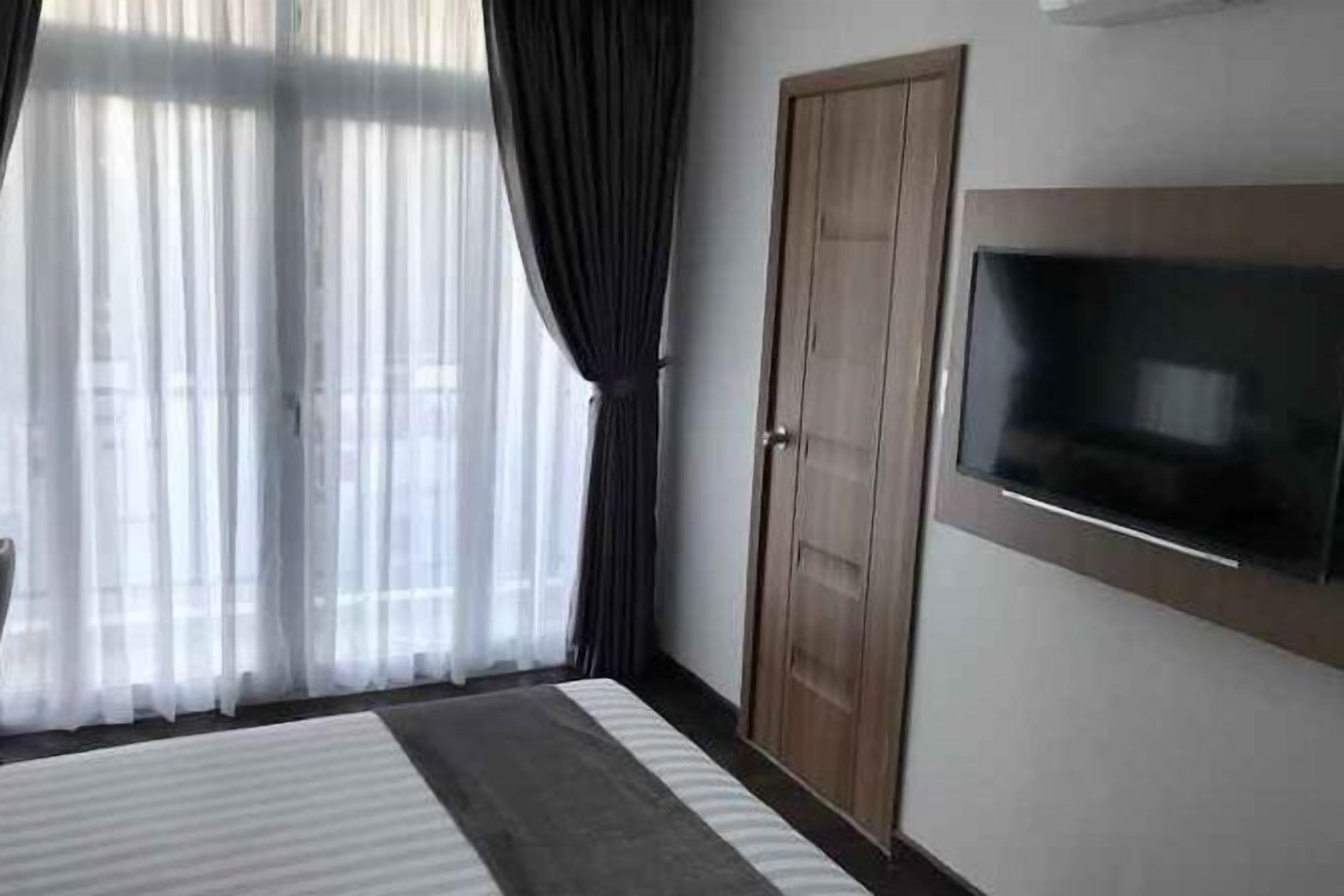 1 slaapkamer, een minibar, een kluis op de kamer