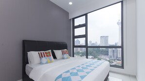 Apartamento clásico, 1 cama doble, no fumadores, vistas a la ciudad