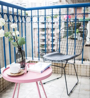 Apartment, 2 Schlafzimmer | Balkon