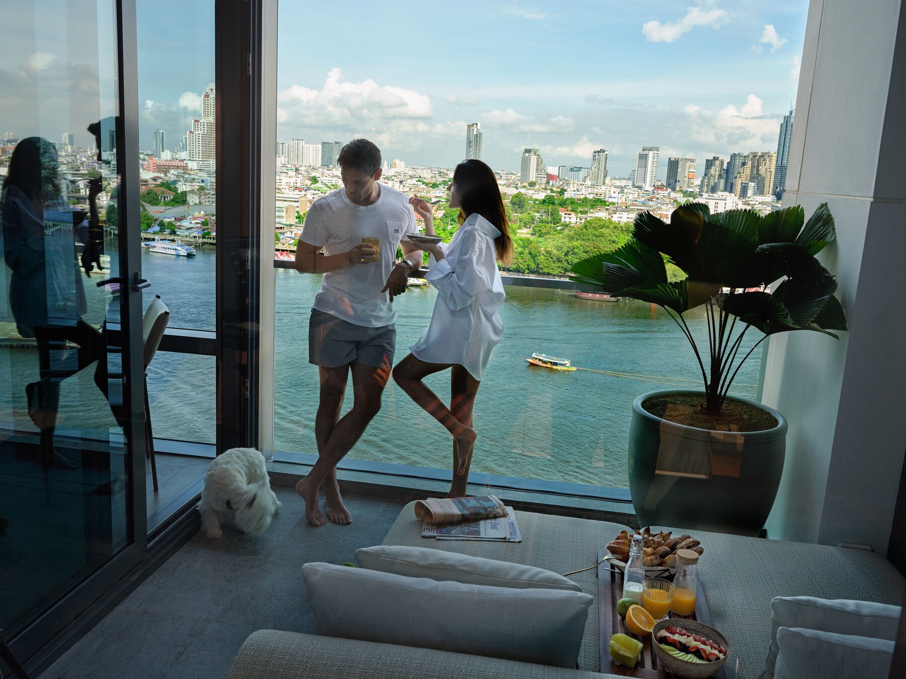 Premier Room, 1 King Bed (Riverfront) | View from room