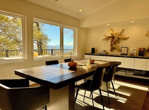 Dining - Luxury Mountain Home 7BR 7.5B wt Hot Tub, Outdoor Sauna, Cold Plunge, Fire Pit (Asheville)