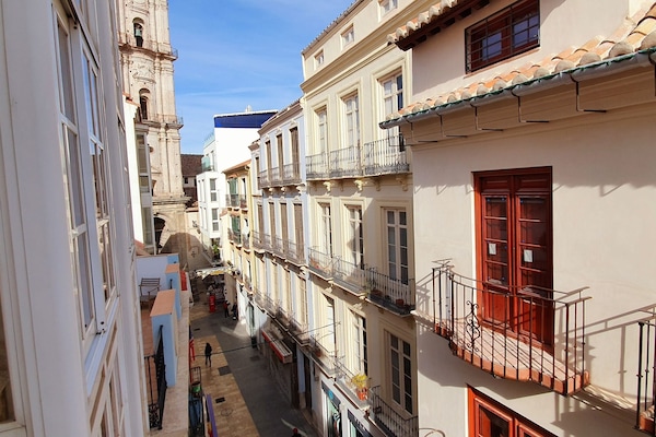 Familienapartment | Blick auf die Straße