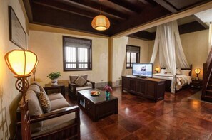 デラックス ダブルルーム | デスク、WiFi (無料)