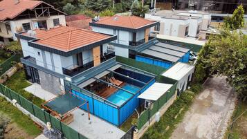 Façade de l’hébergement