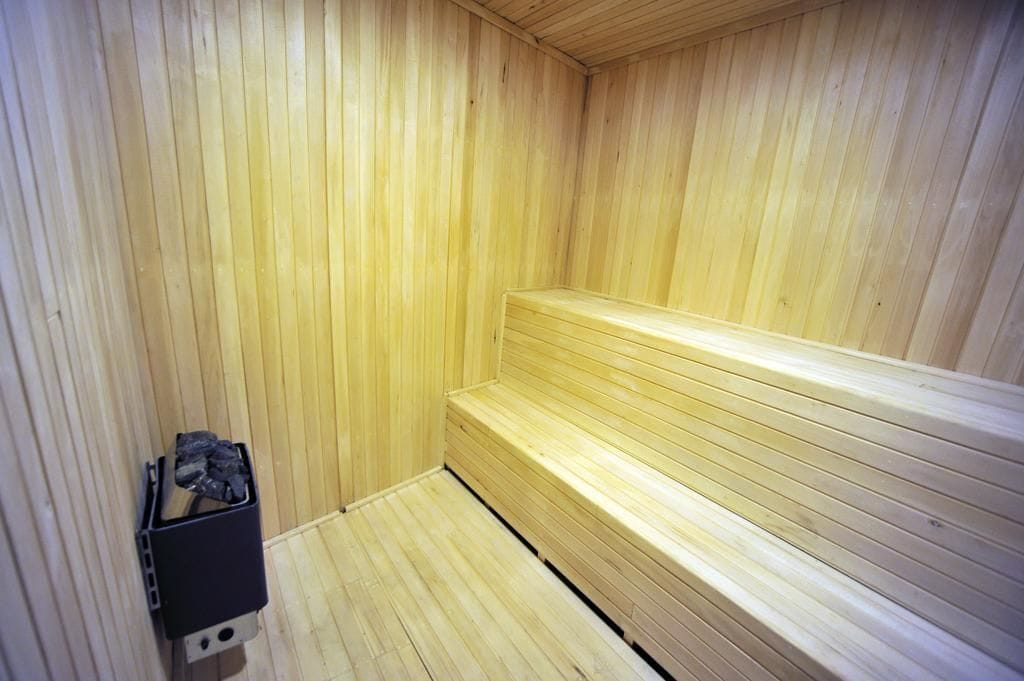 sauna, hot tub, hot stone massages, deep-tissue massages