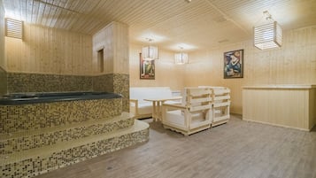Turkish bath/hammam, sports massages