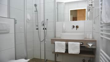 Shower, hair dryer