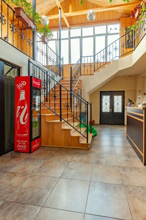 Interior entrance