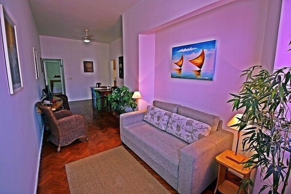Apartment, Multiple Beds, Non Smoking | Living room | Flat-screen TV - Rio Spot Homes D035 (Rio de Janeiro)