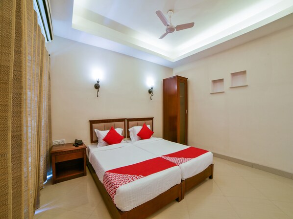 Deluxe kamer, 1 twee- of 2 eenpersoonsbedden, 1 kingsize bed | Gratis wifi